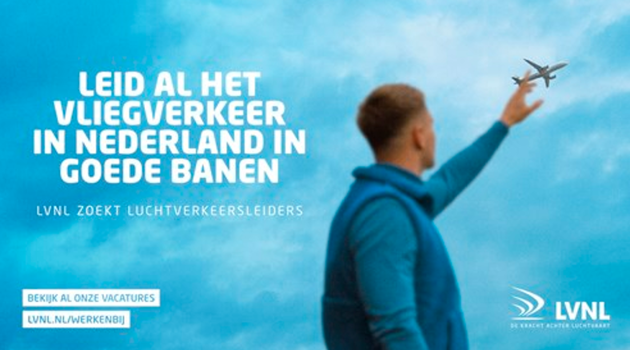 Leid al het vliegverkeer in Nederland in goede banen