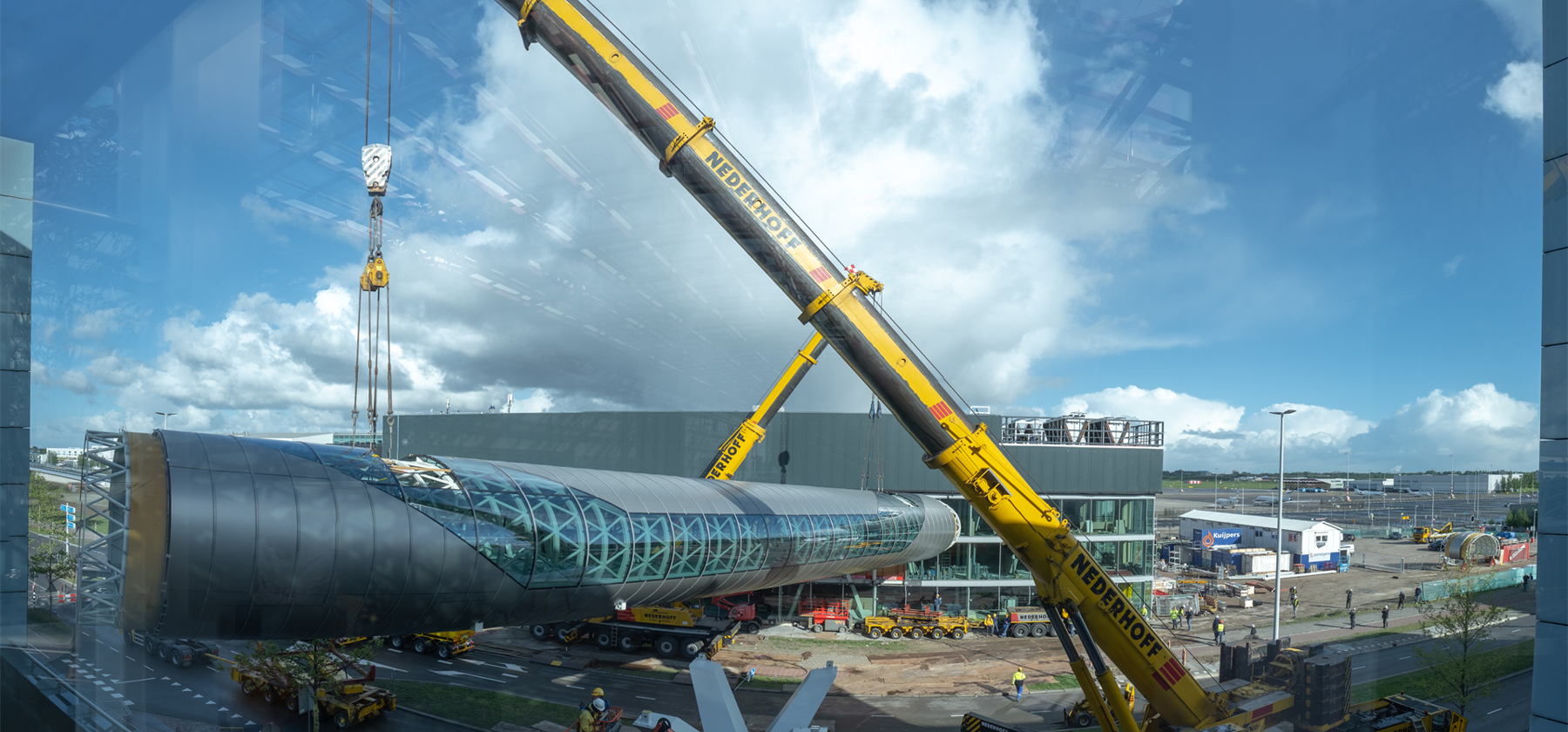 LVNL slaat brug tussen verleden, heden en onze toekomst; Eén jaar bouw Polaris 