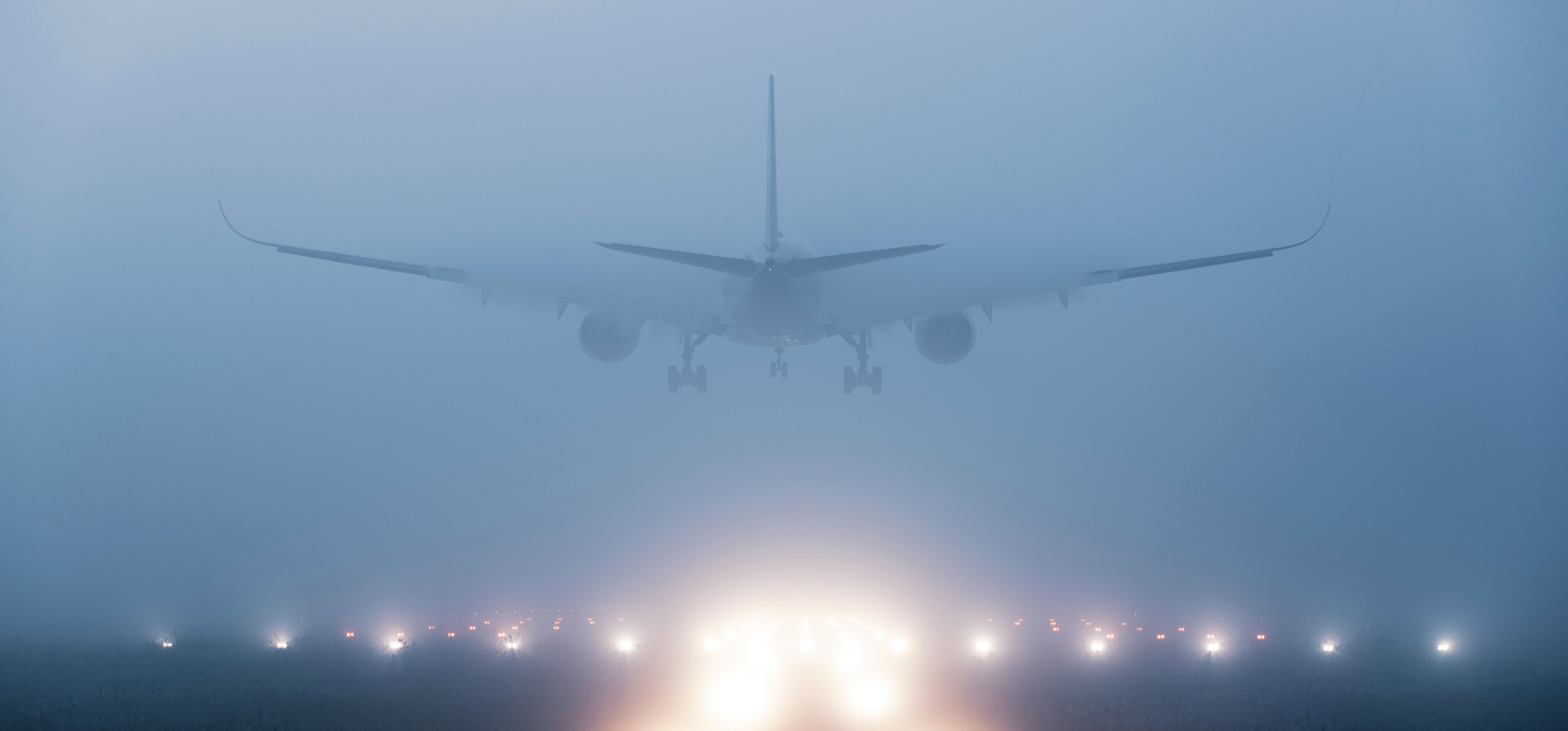 Minder vertraging vluchten tijdens mist door nieuwe procedure van LVNL 