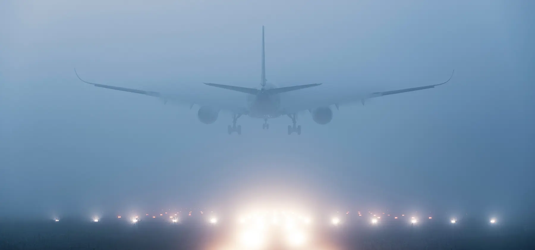 Minder vertraging vluchten tijdens mist door nieuwe procedure van LVNL 