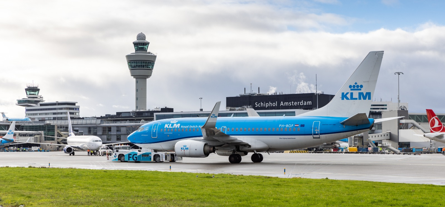 Luchtvaartsector start met vervolgproeven duurzaam taxiën op Schiphol 