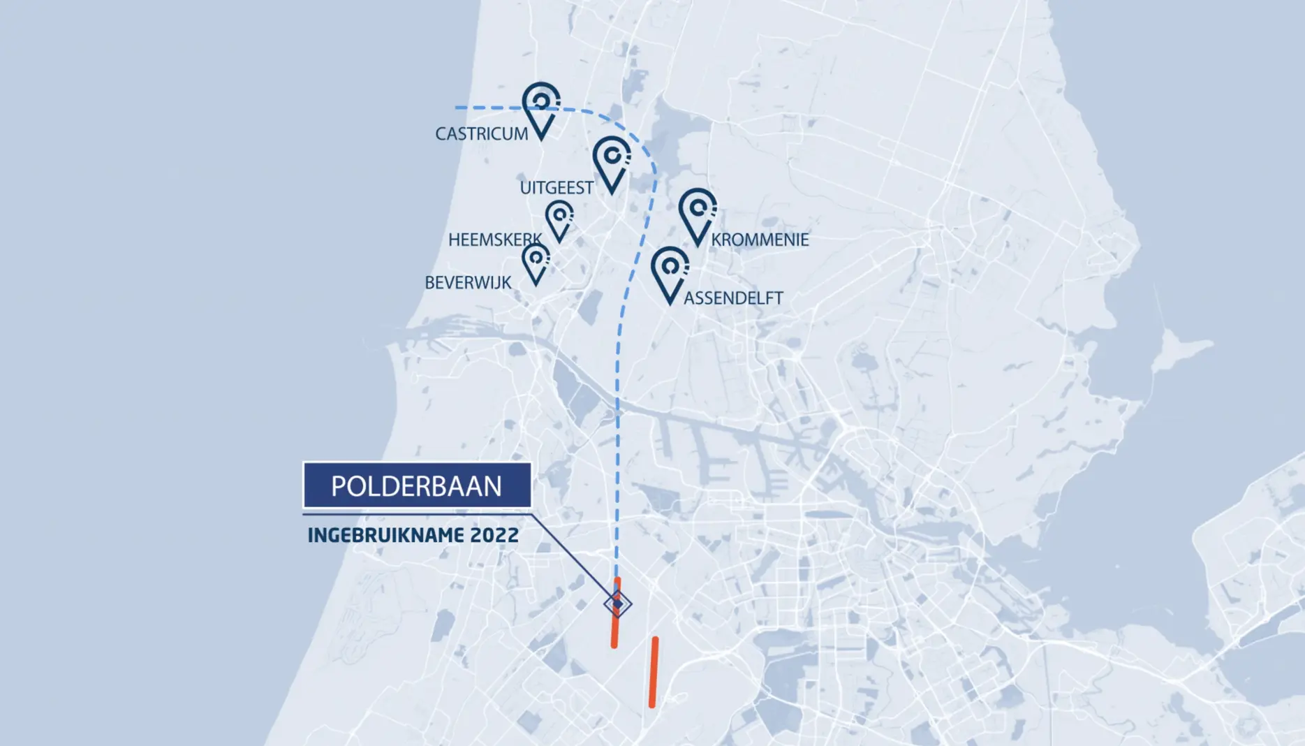  LVNL vermindert geluidshinder in de nacht voor bewoners in Noord-Holland