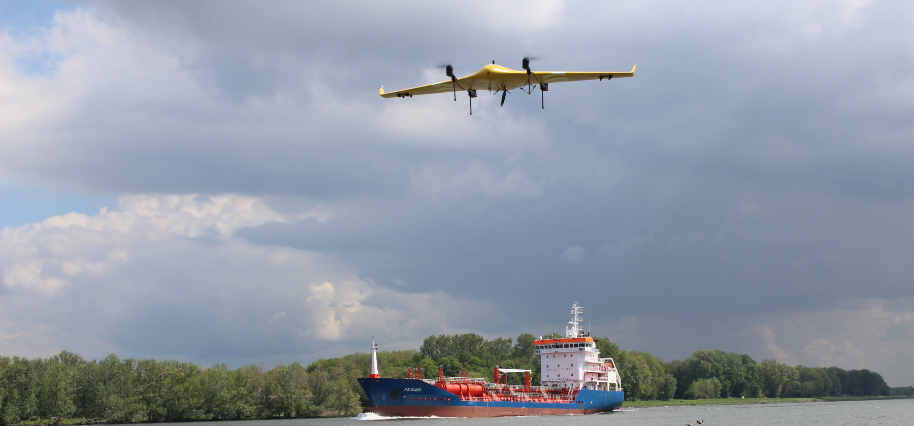 LVNL, ANWB en KPN starten met dronevluchten over digitale snelweg in de lucht