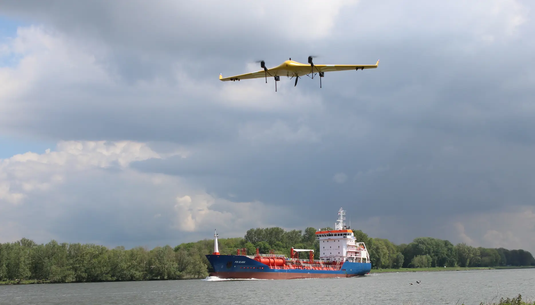 LVNL, ANWB en KPN starten met dronevluchten over digitale snelweg in de lucht