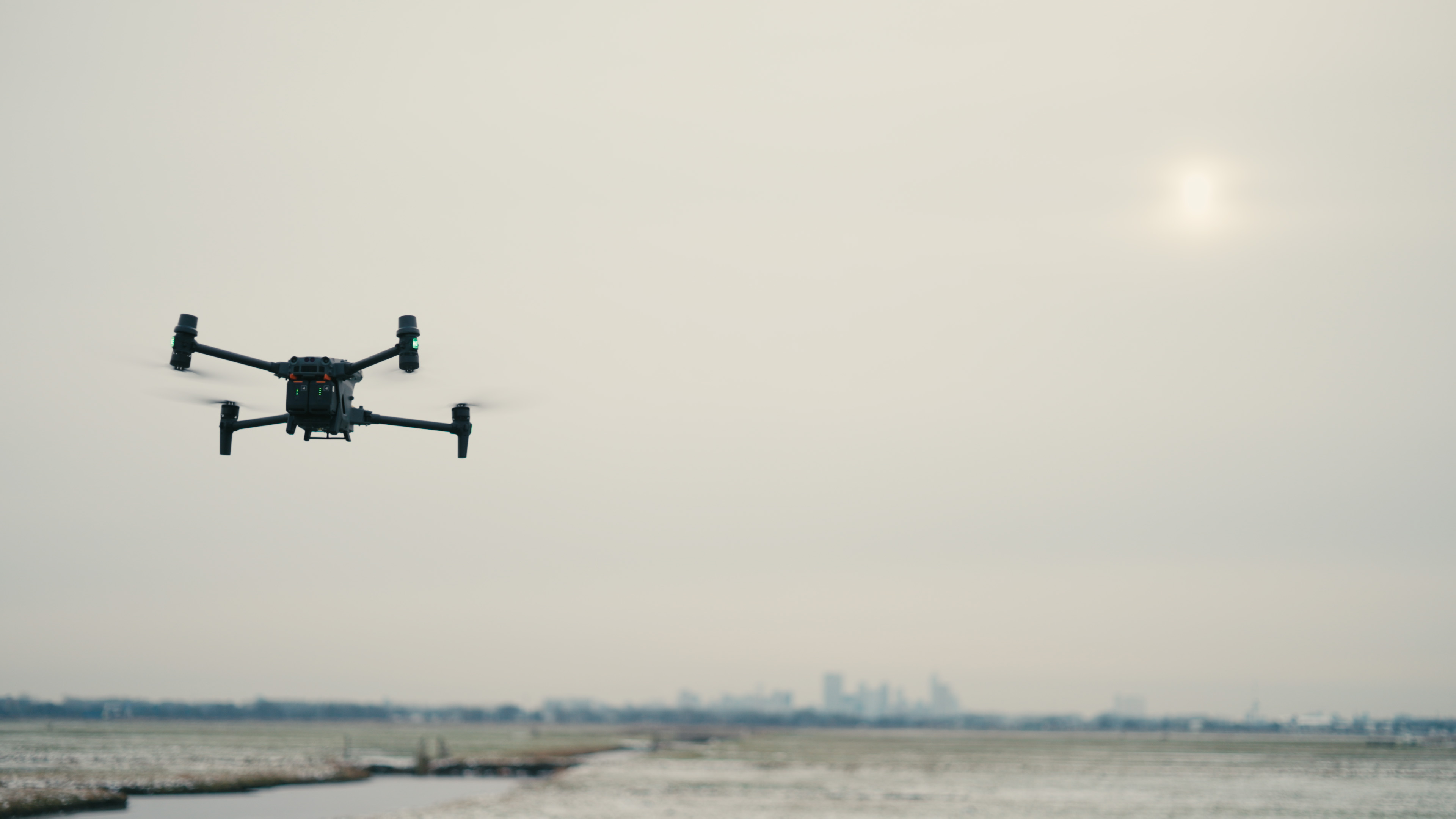Drone in de lucht