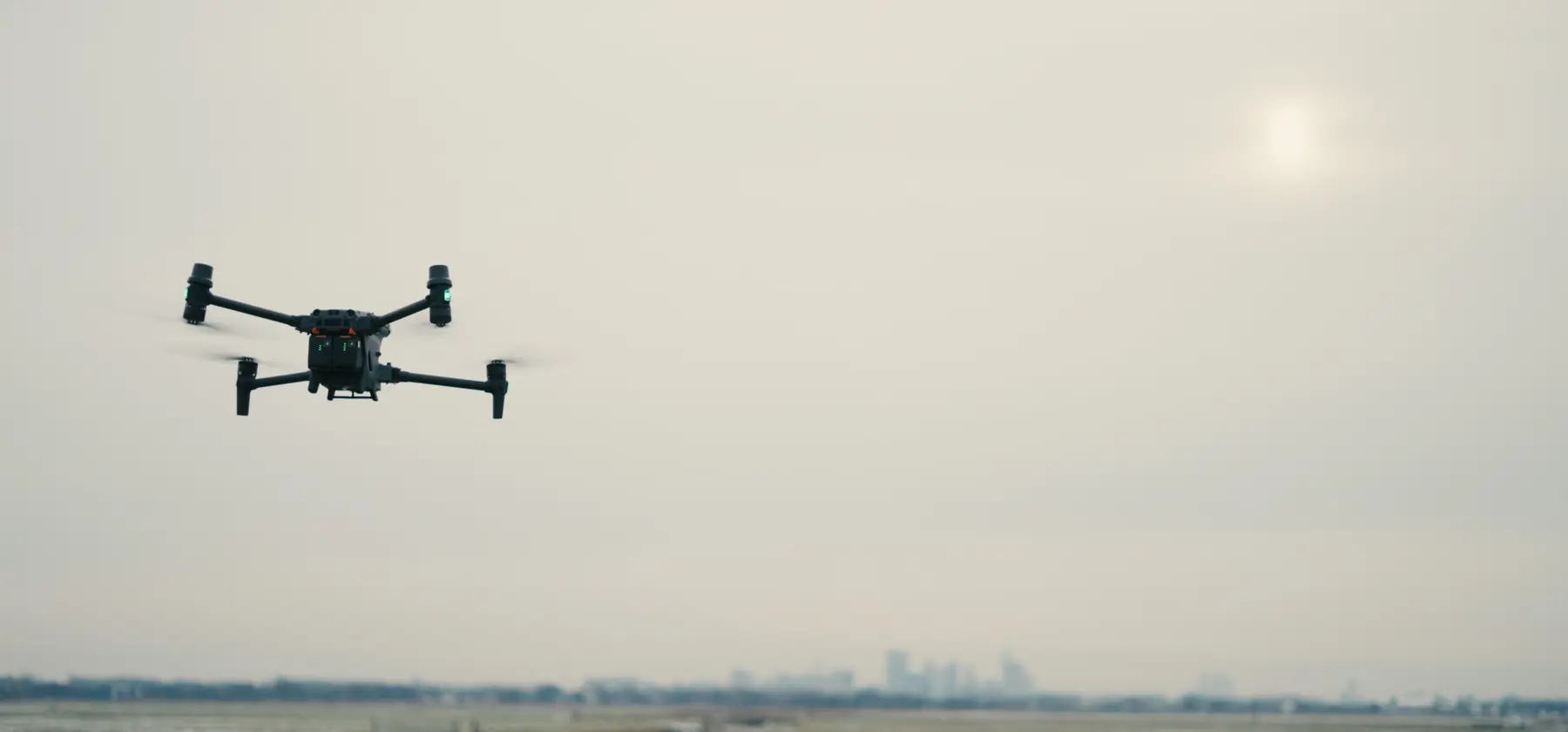 Drone in de lucht