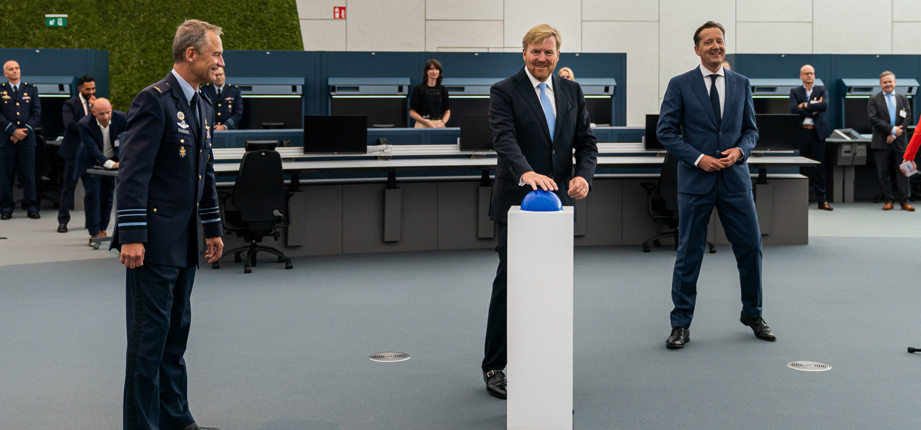 Polaris radar- en trainingscentrum geopend door Koning