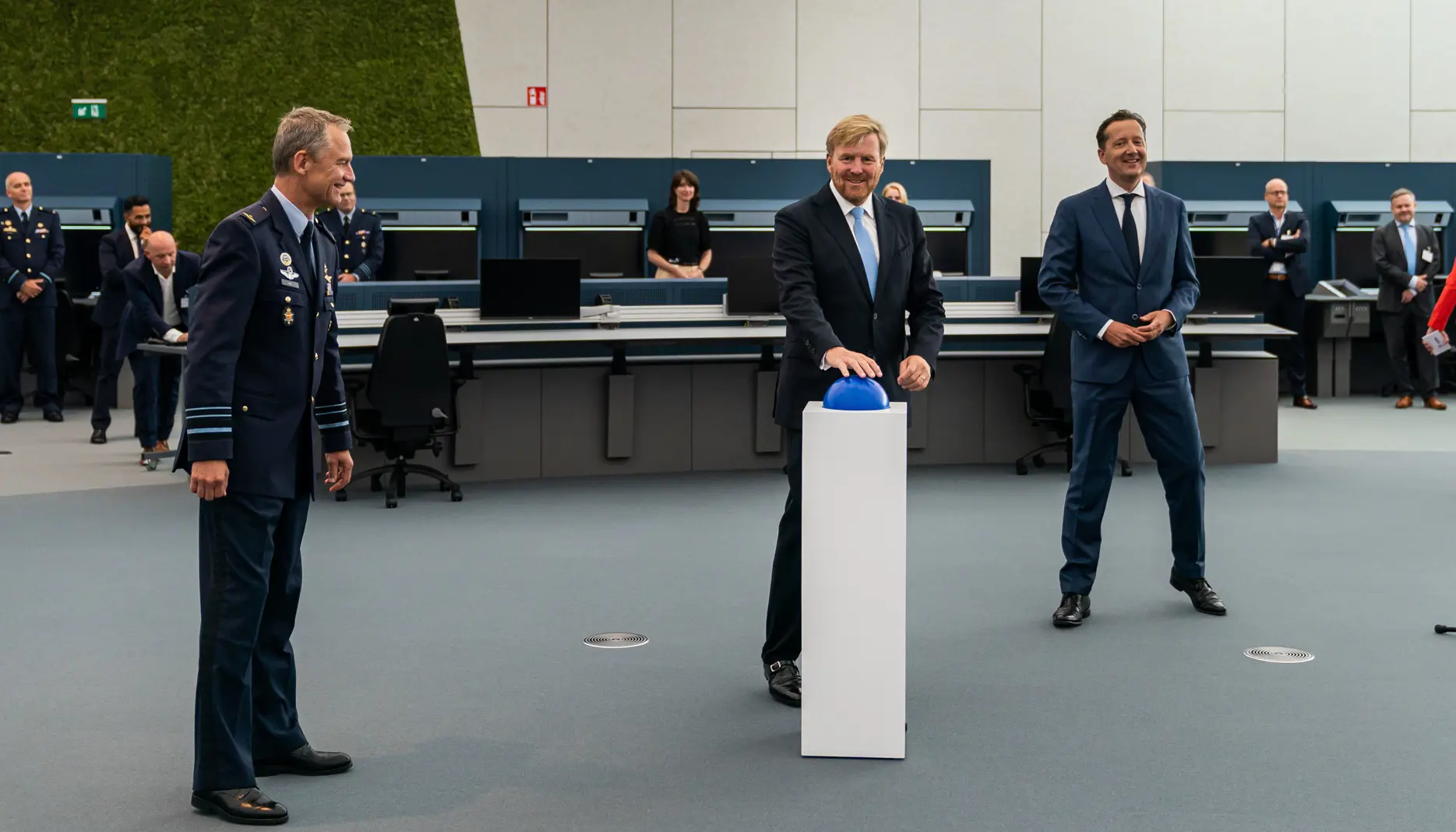 Polaris radar- en trainingscentrum geopend door Koning