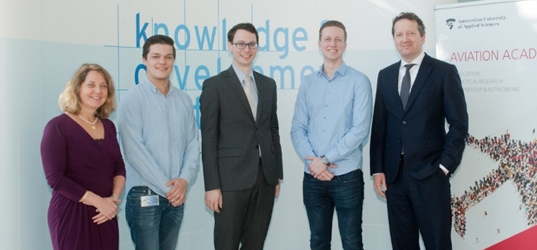 Samenwerking HvA, KLM, Schiphol en LVNL