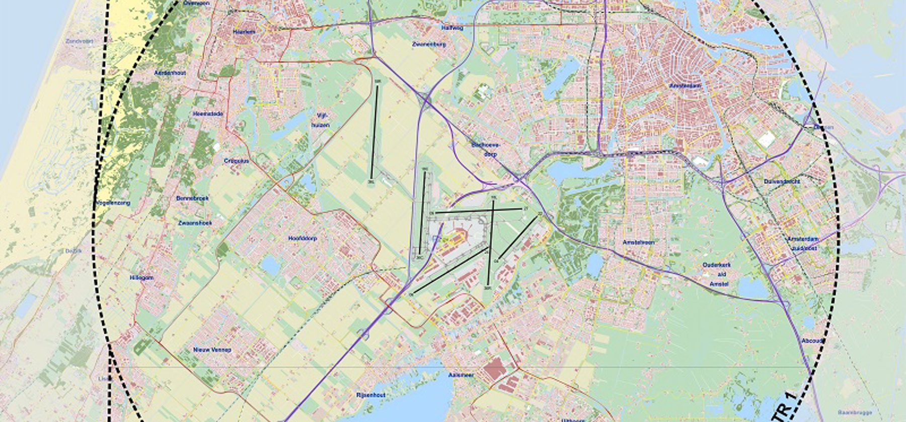 Veiliger Schiphol door nieuwe regels recreatief verkeer