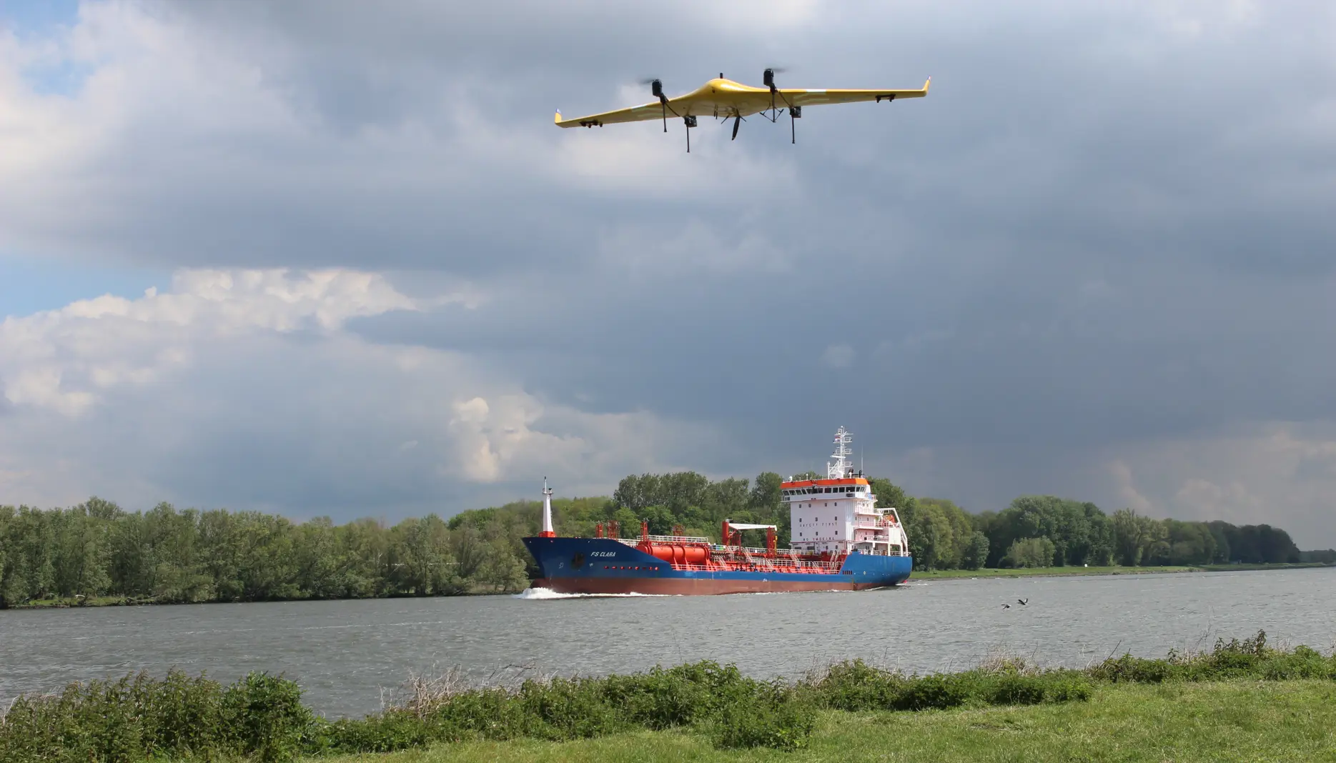 Test luchtverkeersleidingsinstructies aan dronebestuurder via GoDrone app succesvol